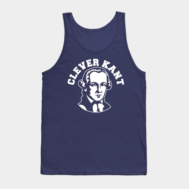 Who's a Clever Kant then?- Immanuel Kant Tank Top by IceTees